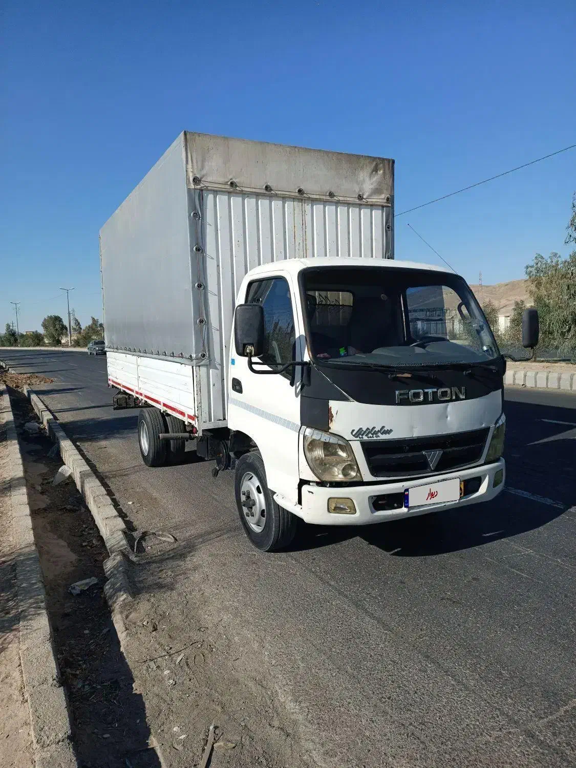 خاور فوتون 6تن چادری|خودرو سنگین|زاهدان, |دیوار