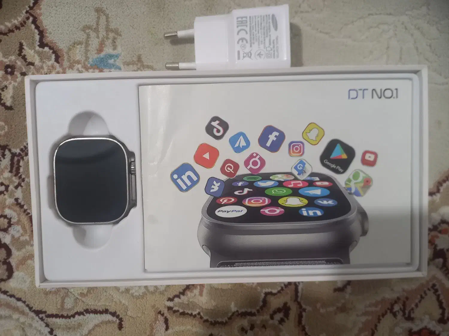 ساعت هوشمند DT Ultra 2 تمیز و سالم فروش فوری|ساعت|لاهیجان, شهرک سلمان فارسی|دیوار