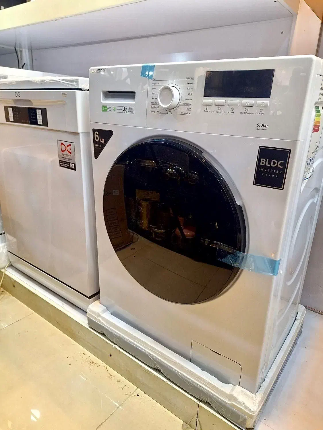 ماشین لباسشویی ایکس ویژن اتومات ۶ کیلو مدل TE62-AW|ماشین لباسشویی و خشک‌کن لباس|تهران, امانیه|دیوار