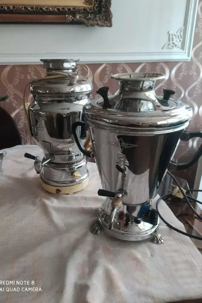 سماور گازی در حد نو و برقی|سماور، چایساز، قهوهساز|قزوین, |دیوار