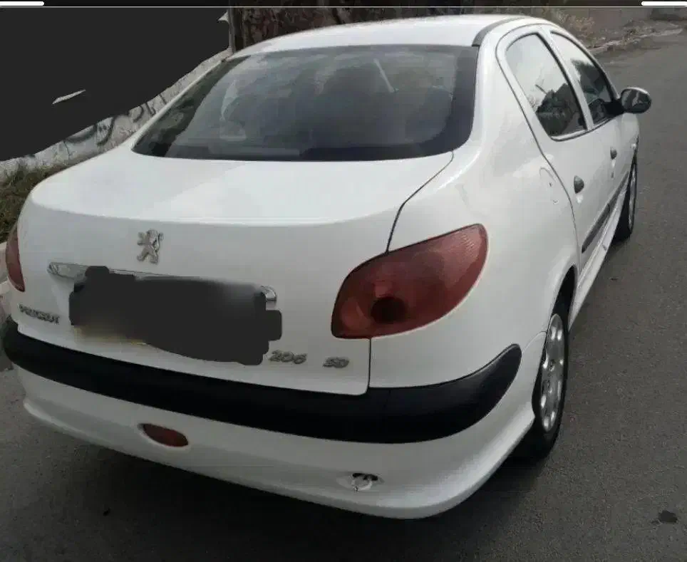 206SD مدل ۱۴۰۰TU5|خودرو سواری و وانت|کرج, برغان|دیوار