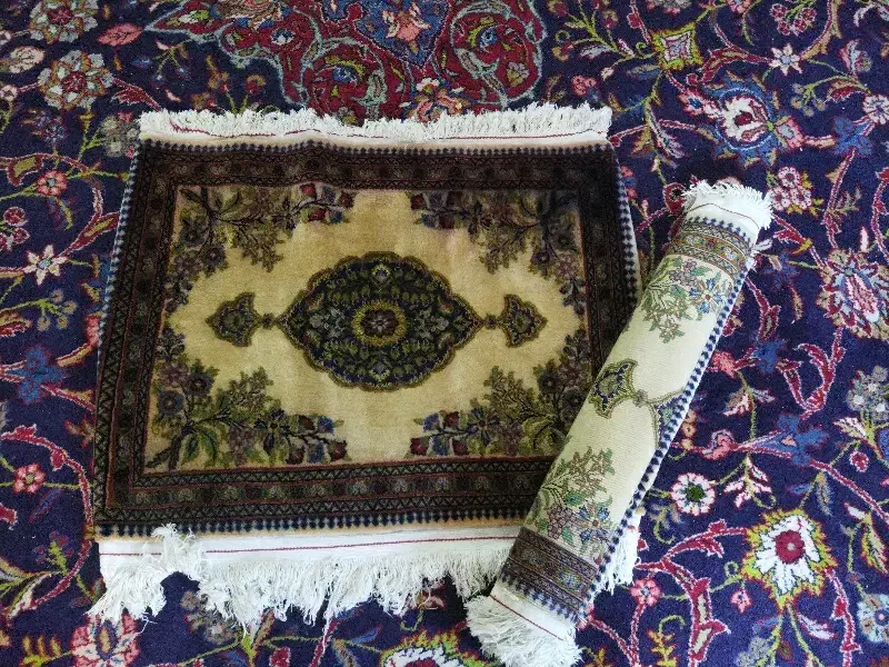 قالیچه پشتی جفت|پشتی|خوانسار, |دیوار