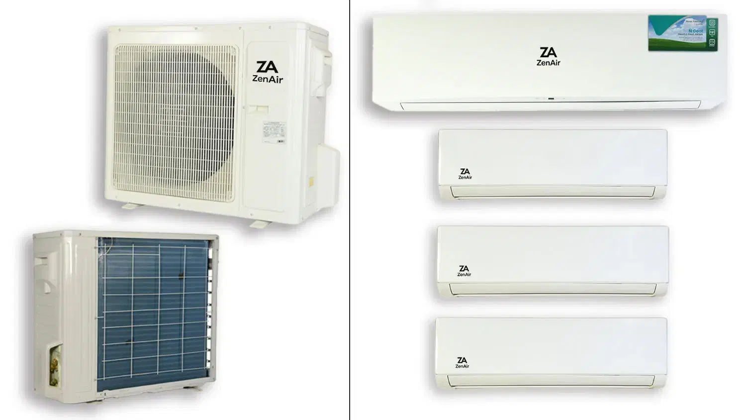 اسپیلت های چند پنله|کولر گازی و فن‌کوئل|اصفهان, جامی|دیوار