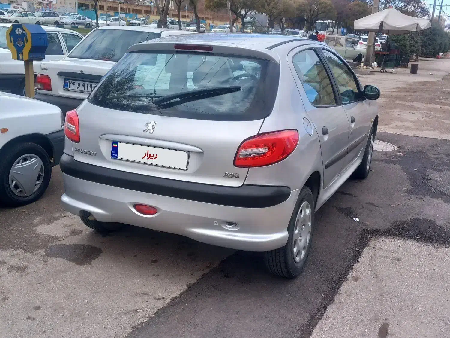 ۲۰۶ مدل ۸۸ تیپ ۲ عروسک|خودرو سواری و وانت|قزوین, |دیوار