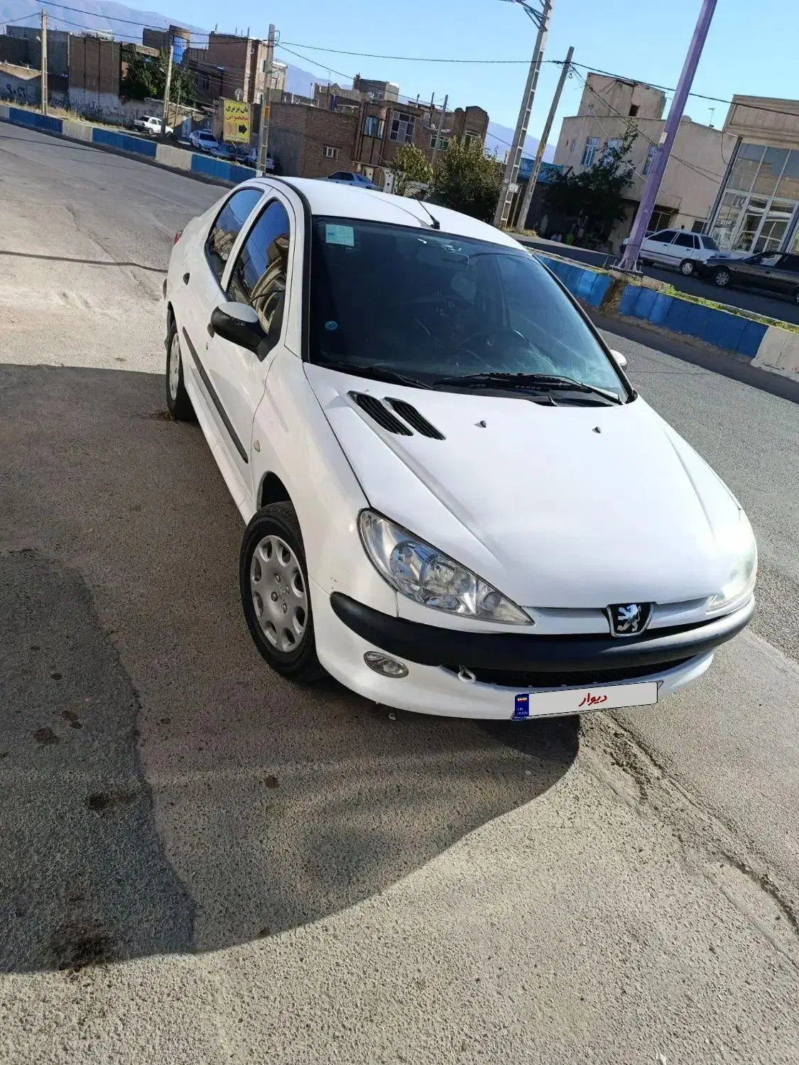 پژو۲۰۶ V8 sd|خودرو سواری و وانت|اهر, |دیوار
