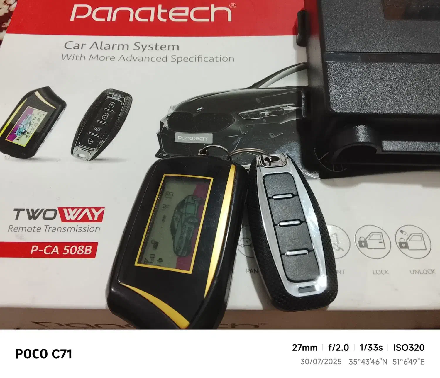 دزد گیر پنتک|قطعات یدکی و لوازم جانبی|قدس, شهر‌قدس|دیوار