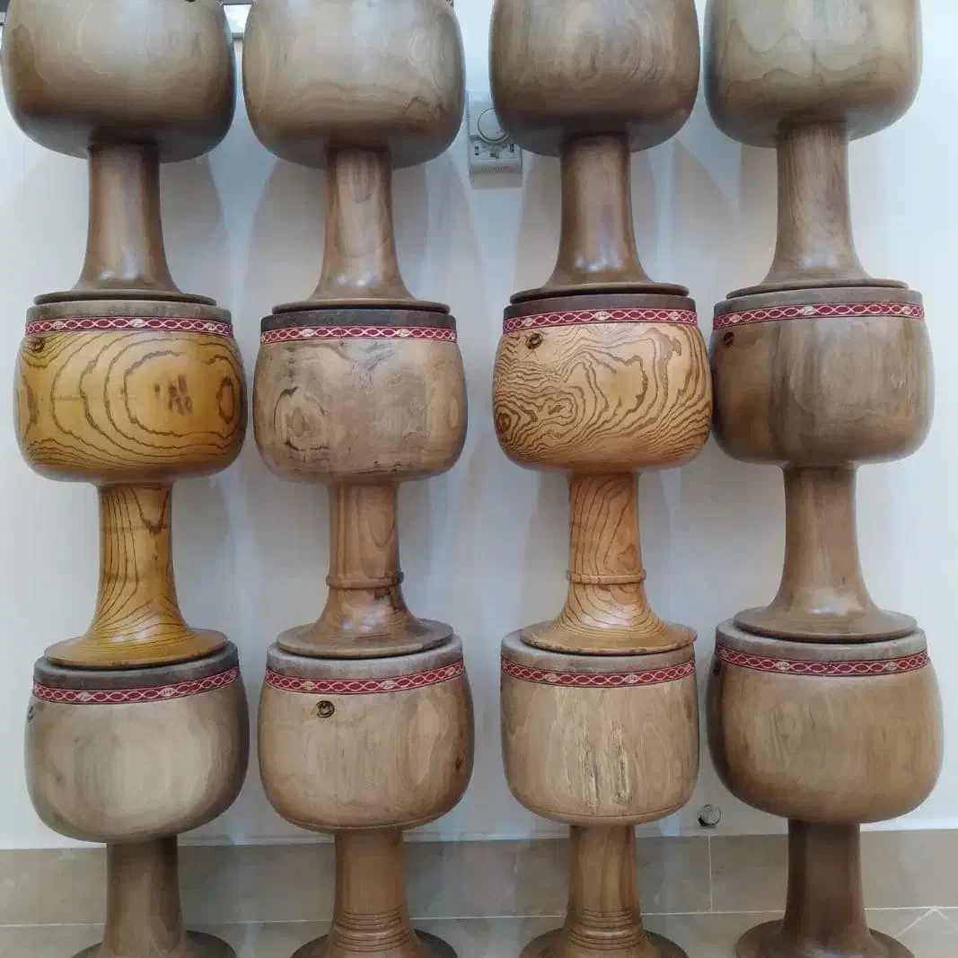 تنبک مهدی شیرانی|سازهای سنتی|اصفهان, لنبان|دیوار