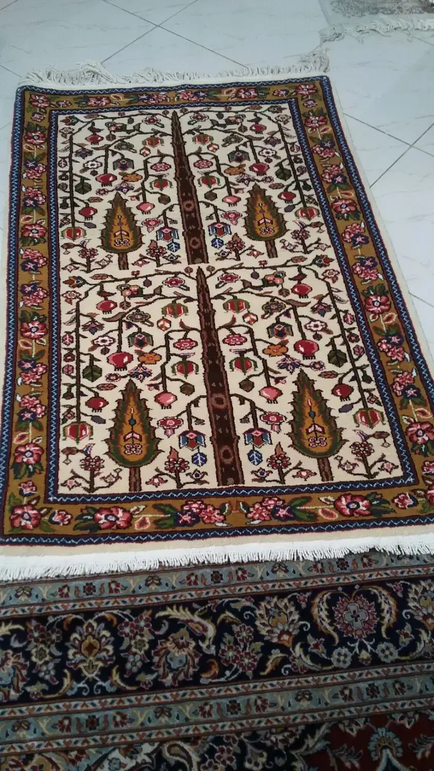 فرش دست بافت بختیاری|فرش|اصفهان, الهیه|دیوار