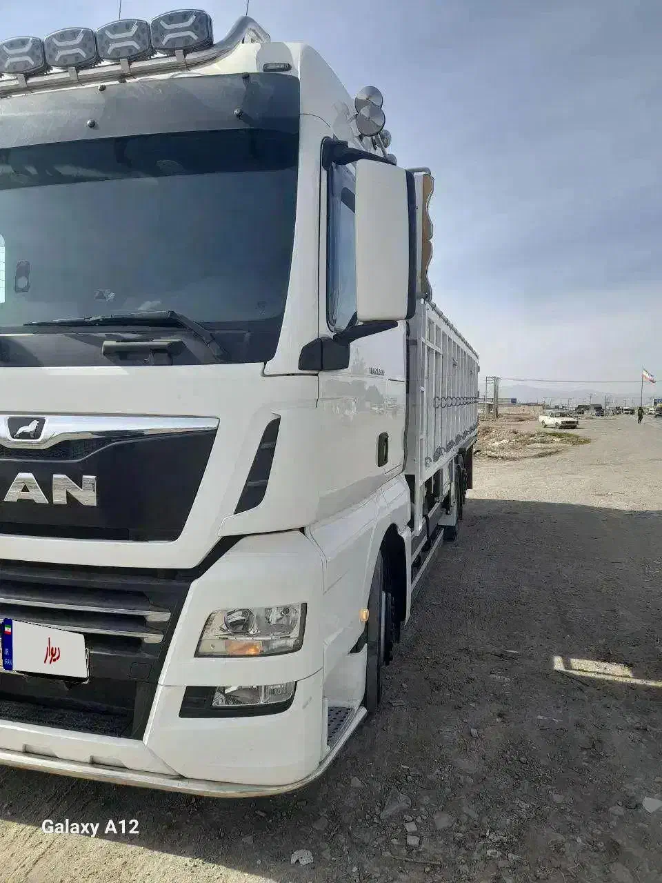 مان 500 باری 8 چرخ بیرنگ باری در حد|خودرو سنگین|کن, |دیوار