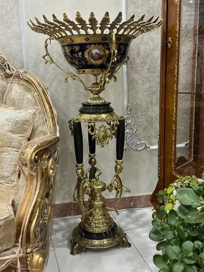 کنار سالنی برنز سایز آخر|ظروف سرو و پذیرایی|تبریز, |دیوار