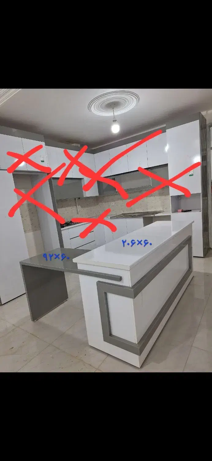 کابینت جزیره|آب‌چکان و نظم‌دهنده ظروف|خرمدره, |دیوار