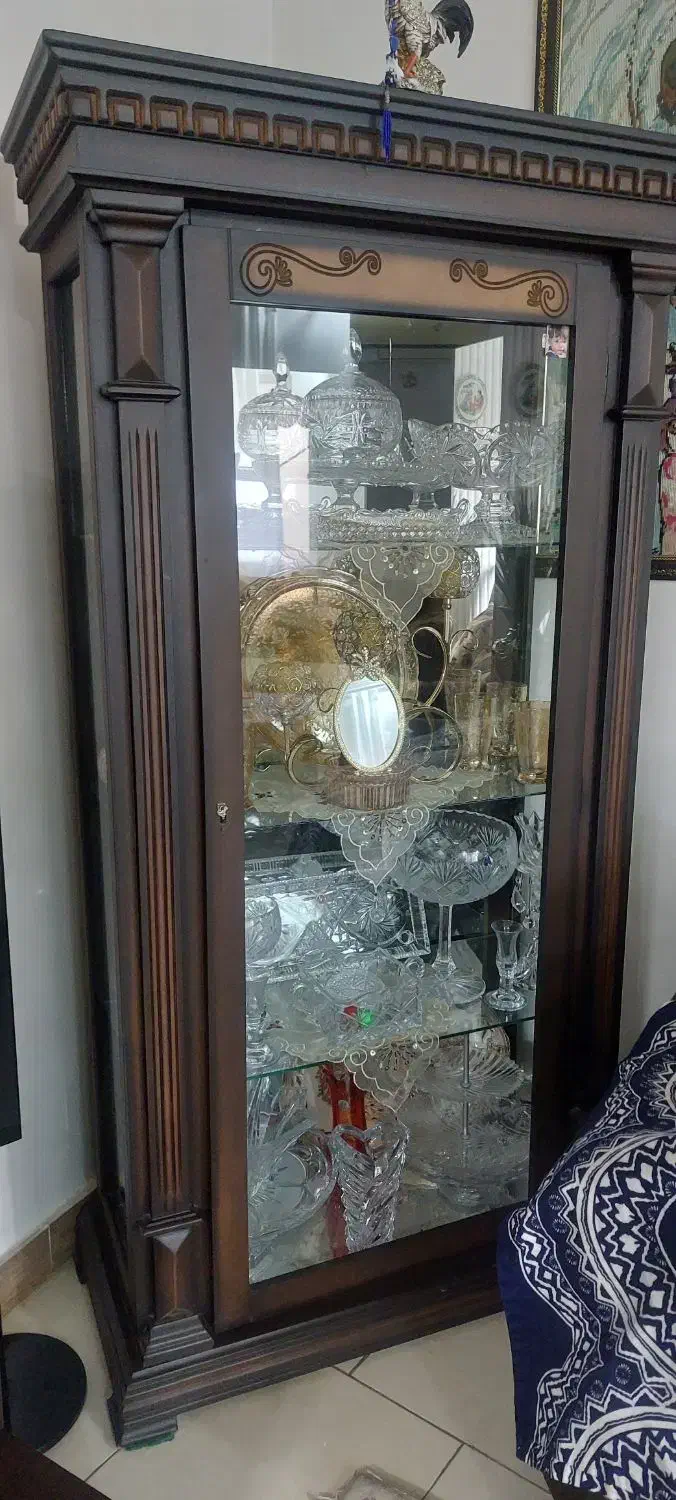 ویترین شیشه ای|بوفه، ویترین، کنسول|رشت, رودبارتان|دیوار