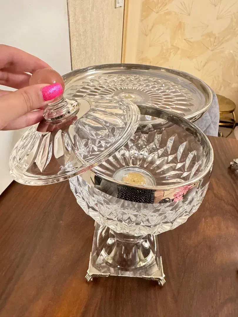 سرویس کریستال بوهمیا ۱۲نفره|ظروف سرو و پذیرایی|قرچک, میرزائی جنوبی|دیوار