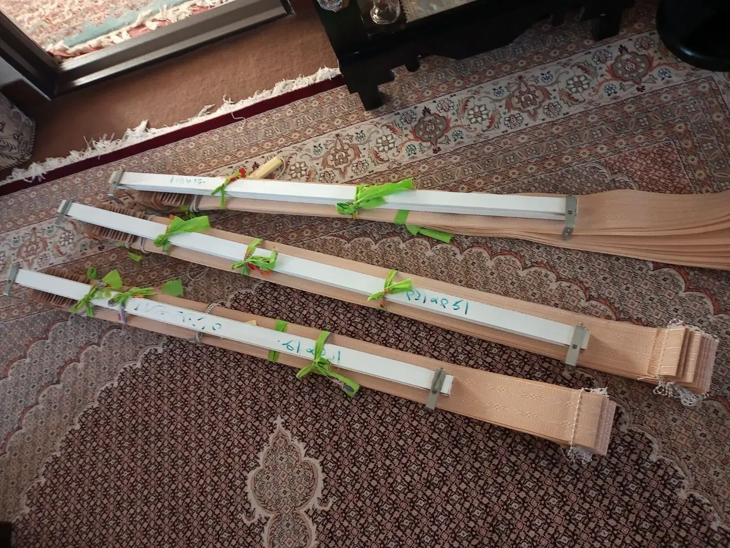 پرده کرکره قهوه‌ای|پرده، رانر، رومیزی|مشگین شهر, |دیوار