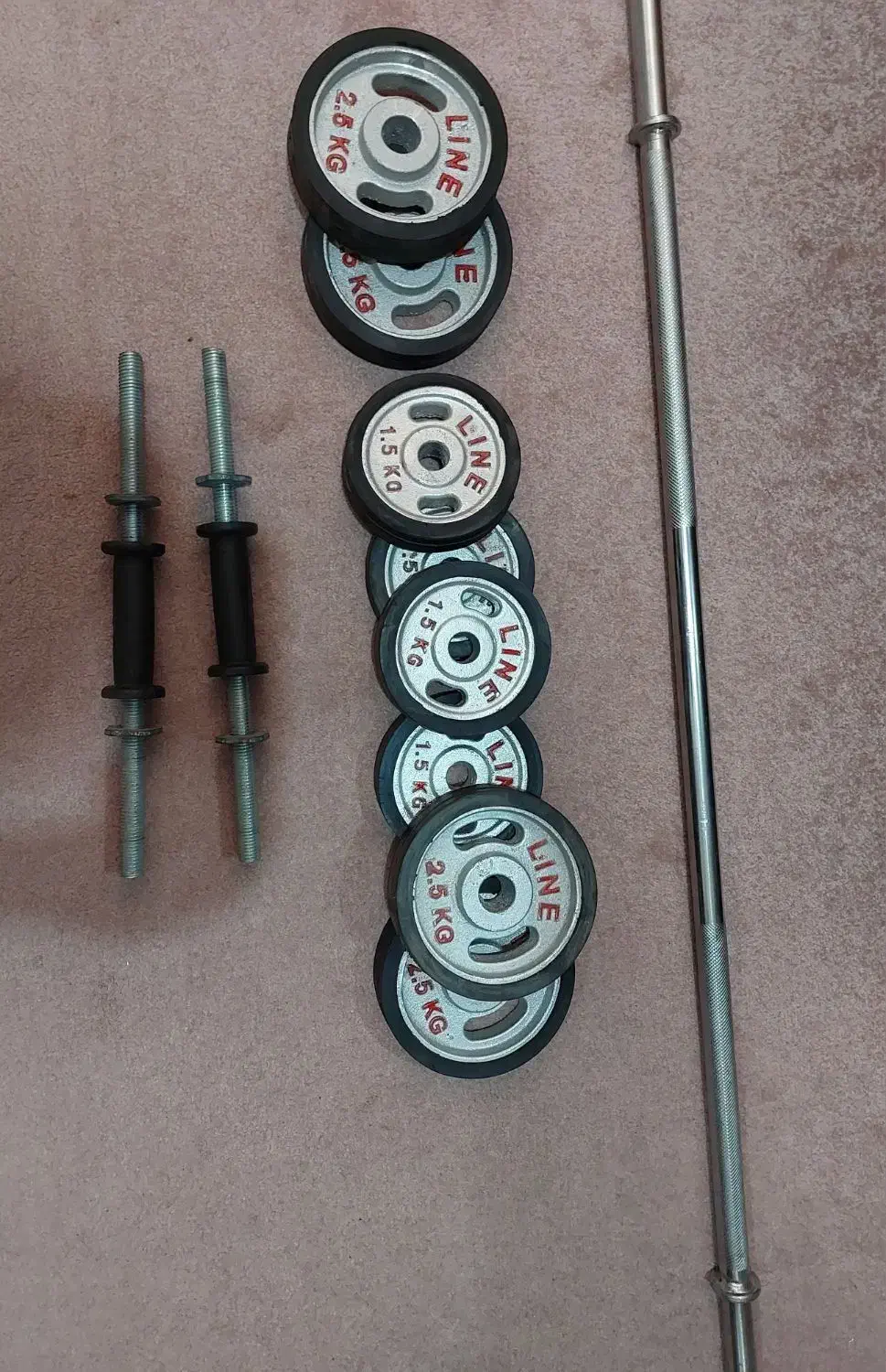 وزنه دمبل و میل هالتر و دمبل|تجهیزات ورزشی|تهران, آذربایجان|دیوار