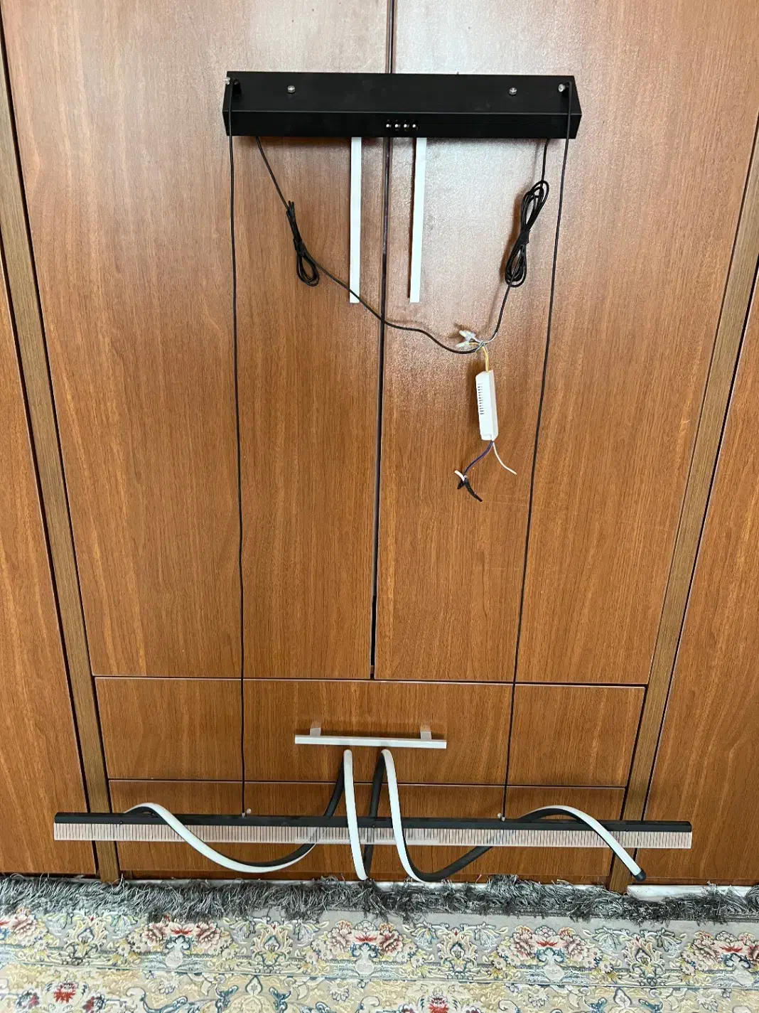 لوستر کانتیر و میز ناهارخوری|لوستر و چراغ آویز|تهران, ونک|دیوار