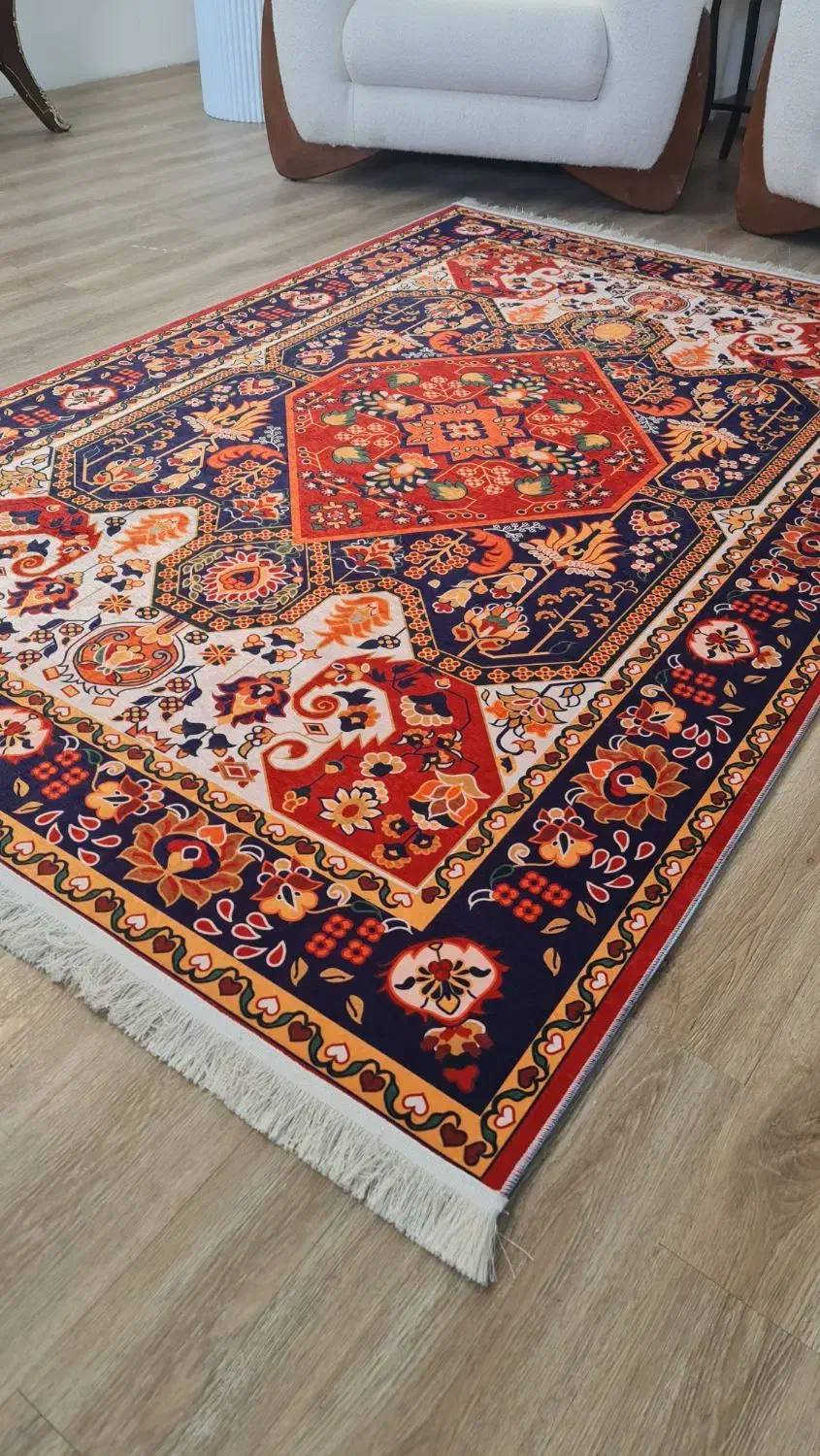 فرشینه|فرش|آبیک, |دیوار