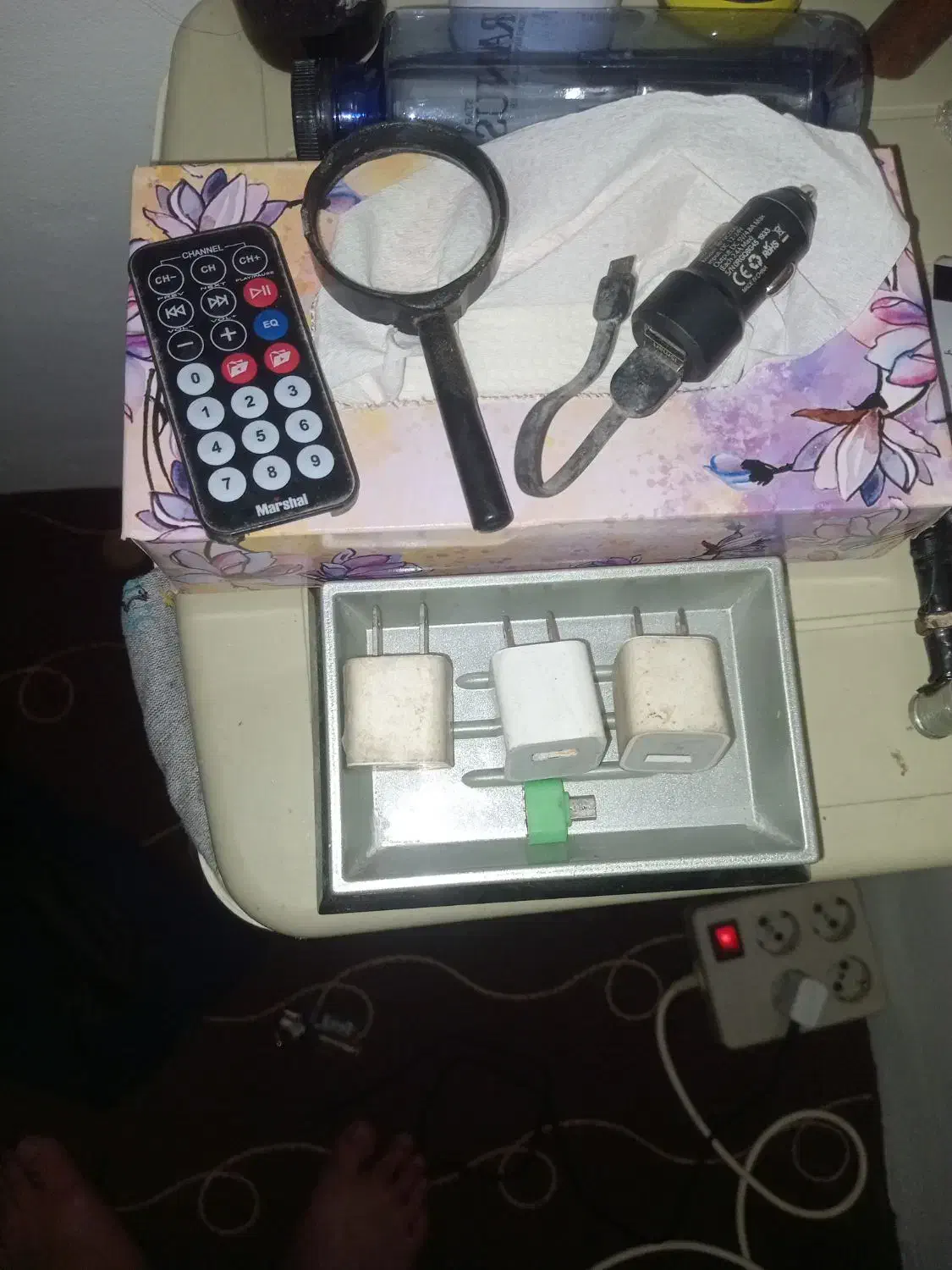 شارژر اپل شارژر ماشینی کنترل ضبط ماشین مارشال|لوازم جانبی موبایل و تبلت|سرخرود, |دیوار