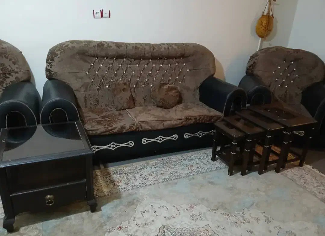 مبلمان مبل ۷نفره|مبلمان خانگی و میز عسلی|اهواز, کوی نفت|دیوار