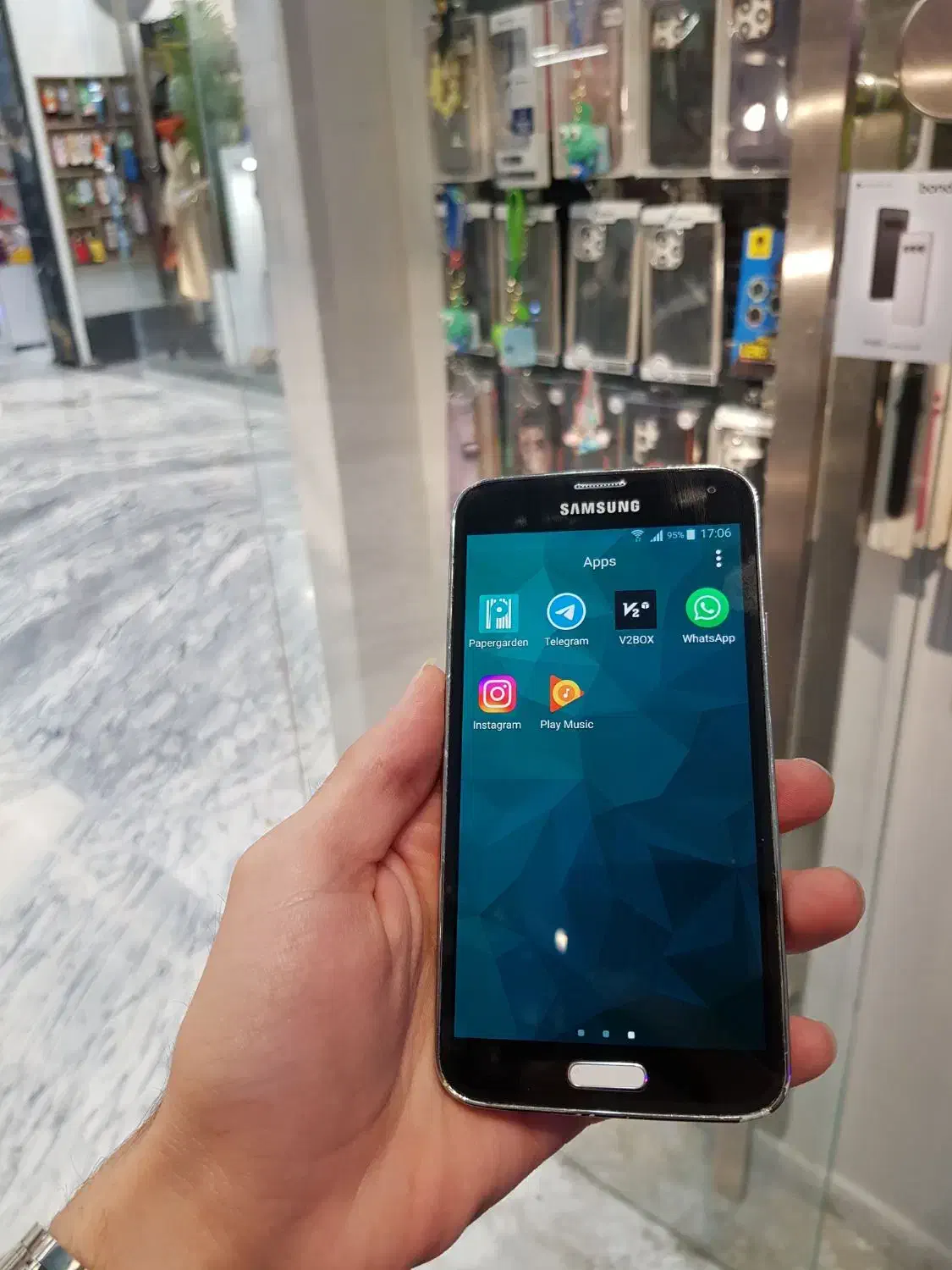 سامسونگ S5 سفید حافظه ۱۶ گیگ|موبایل|تهران, صادقیه|دیوار