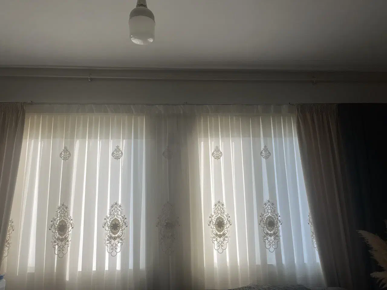 پرده بسیار نو، مرتب و شیک|پرده، رانر، رومیزی|علیآباد کتول, |دیوار