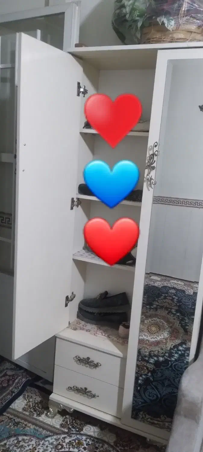 جاکفشی|جاکفشی، کمد، دراور|شهریار, شهریار|دیوار