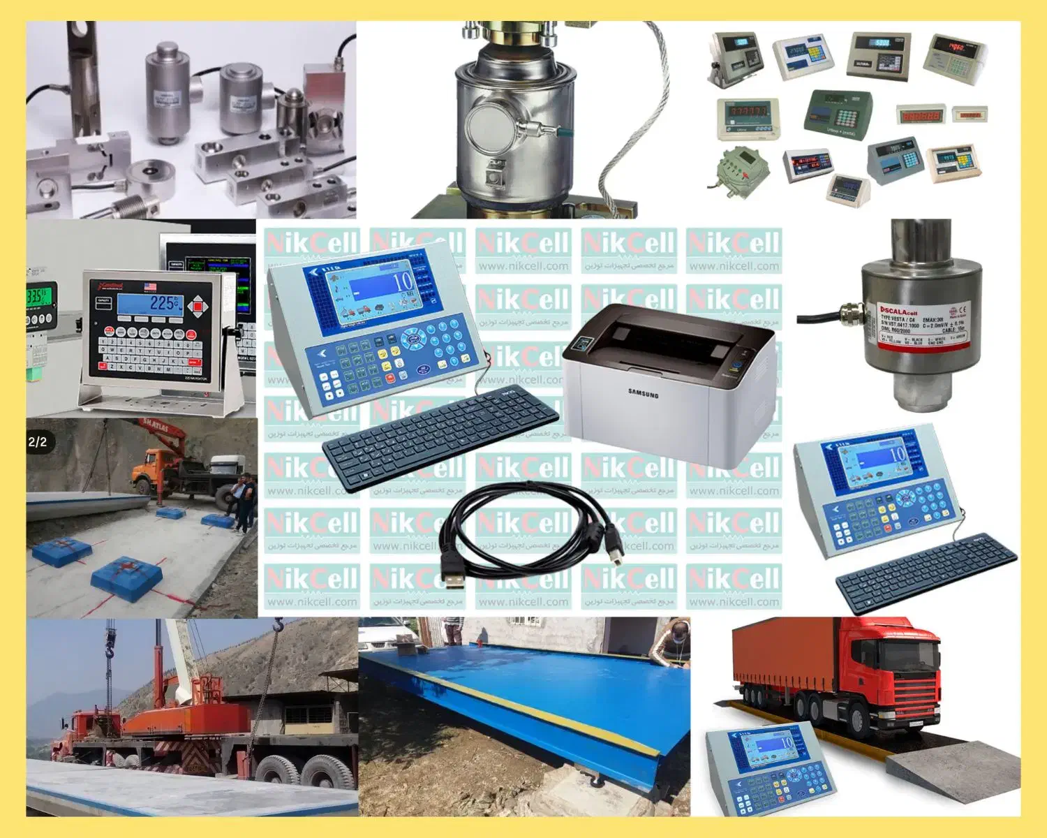 نصب و سرویس باسکول ۵۰تنی جودکی ،ترازو باسکول|ماشین‌آلات صنعتی|خرم‌آباد, |دیوار