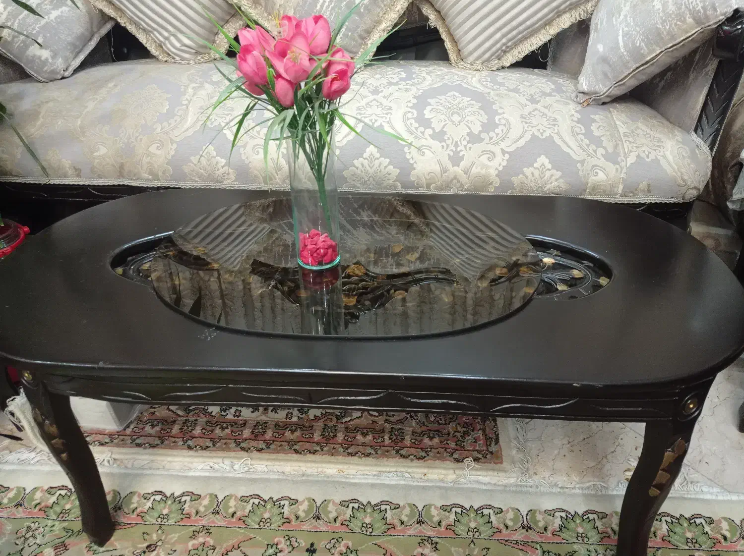 مبل و میز ناهارخوری استیل ،چوب گردو|مبلمان خانگی و میز عسلی|تهران, زیبادشت|دیوار