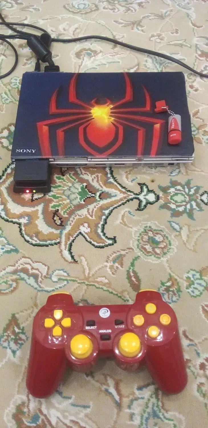 پلی استیشن ۲ سونی ۲ ps2 فلش ۳۲ دسته بی سیم|کنسول، بازی ویدئویی و آنلاین|کرج, فاز ۴ مهرشهر|دیوار
