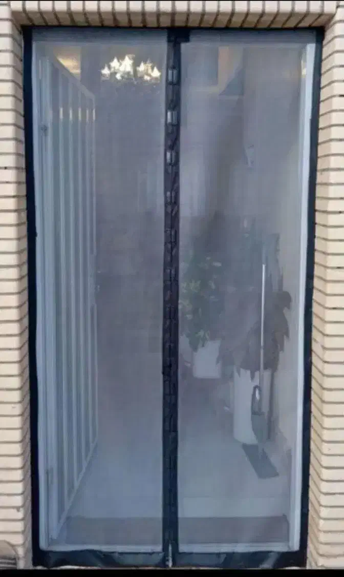 ** طلق توری نایلون یمغناطیسی مگنتی آهنربا|پرده، رانر، رومیزی|شیراز, حومه شیراز|دیوار