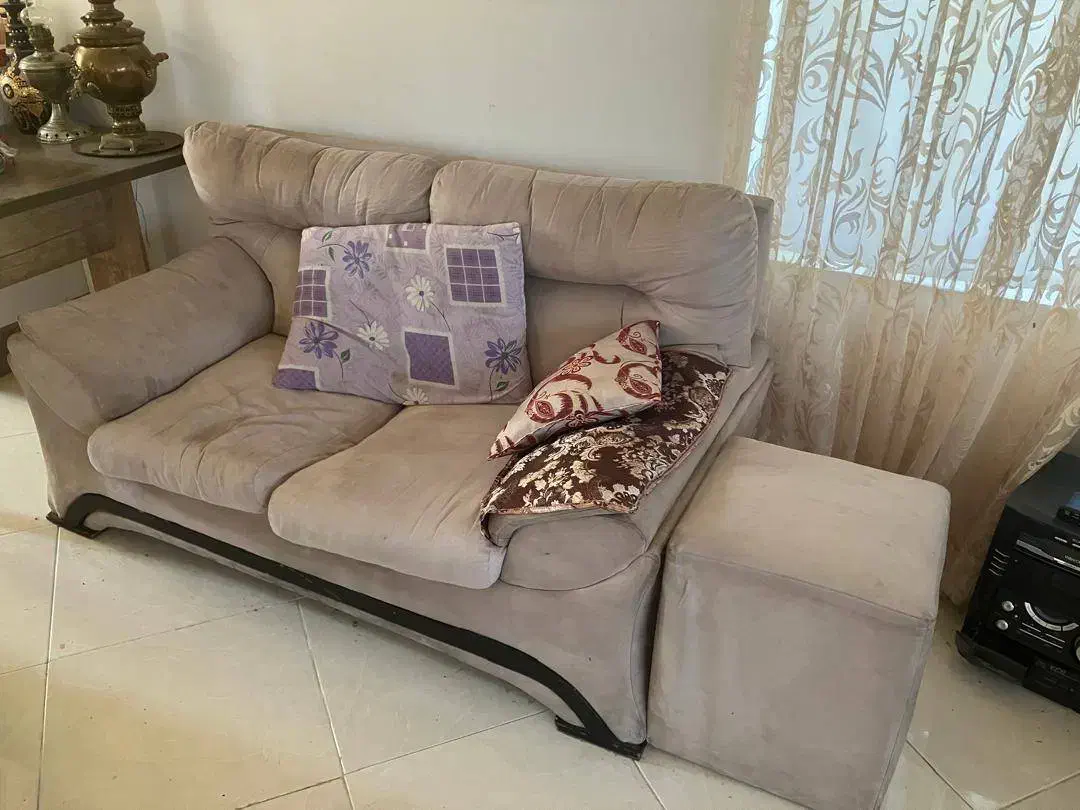 دو دست مبلمان راحتی۴نفره و ۷نفره پذیرایی و میز|مبلمان خانگی و میز عسلی|رودبار, |دیوار