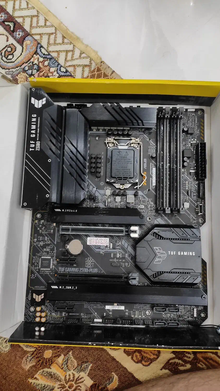 مادربرد z590 tuf gaming asus درحدنو|قطعات و لوازم جانبی رایانه|چهارباغ, |دیوار