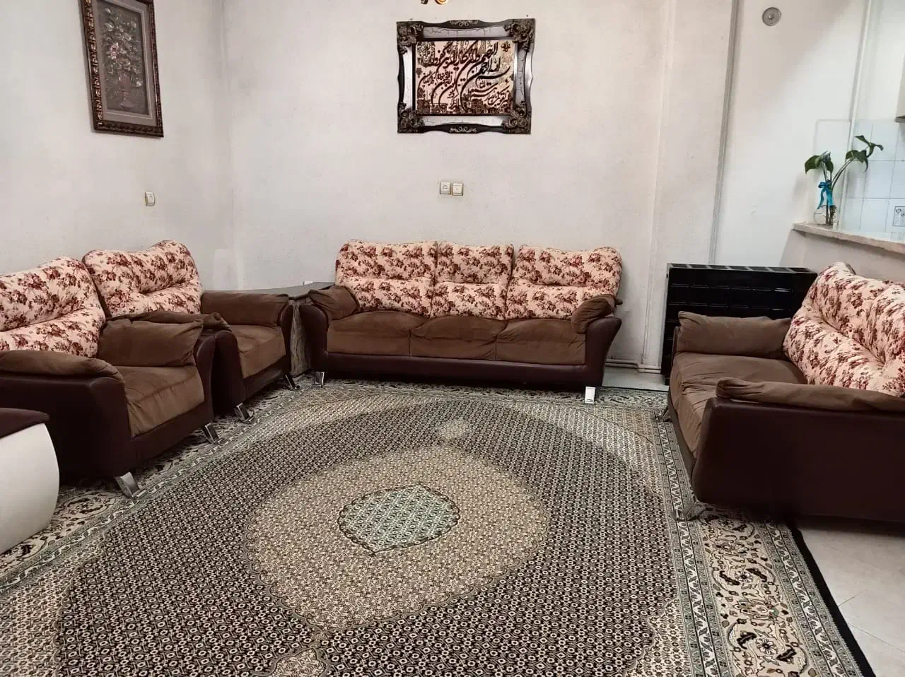 مبل ۷نفره|مبلمان خانگی و میز عسلی|کرج, بنیاد|دیوار