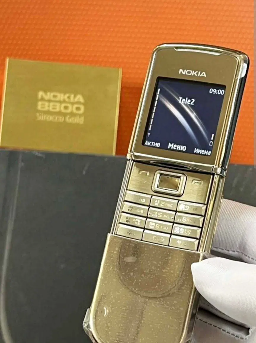 گوشی لاکچری گلد نوکیا ۸۸۰۰ و ورتو vertu|موبایل|اصفهان, قلعه طبره|دیوار