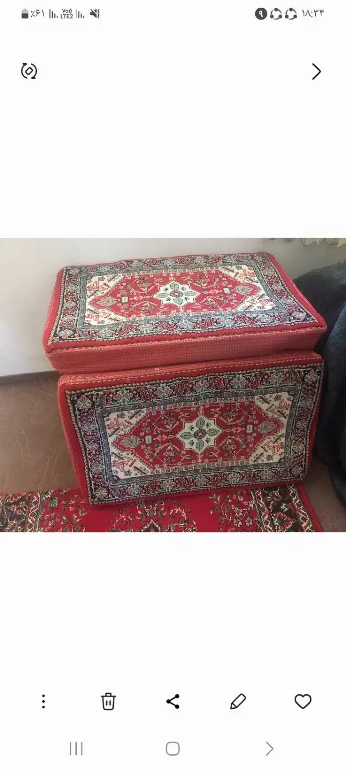 یک دست کامل پشتی|پشتی|کرمان, |دیوار