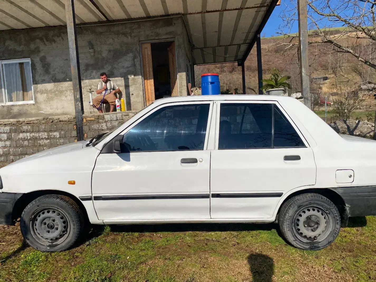 پراید مدل۹۴ سفید|خودرو سواری و وانت|ساری, |دیوار