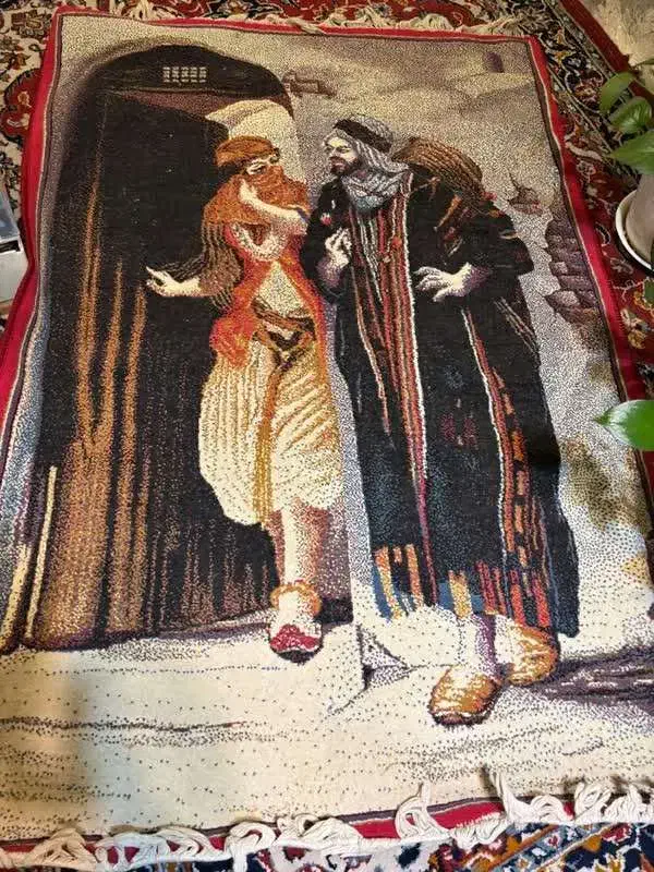 فرش ماشینی ذرع و نیم (مشابه تابلو فرش)|فرش|فولادشهر, A2|دیوار