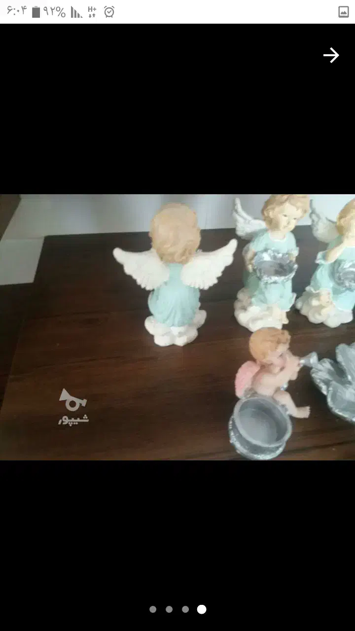 مجسمه فرشته بزرگ هفت سین|مجسمه، تندیس، ماکت|ساری, |دیوار