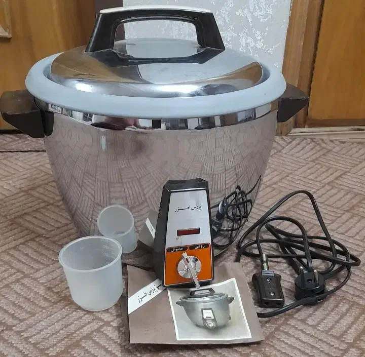 پلوپزوآرام پزپارس خزر ۱۸نفره|اجاق گاز و لوازم برقی پختوپز|خمینیشهر, |دیوار