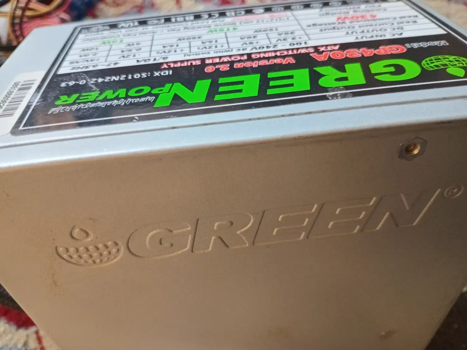 پاور Green اصل ۴۳۰ وات|قطعات و لوازم جانبی رایانه|شیراز, تندگویان|دیوار