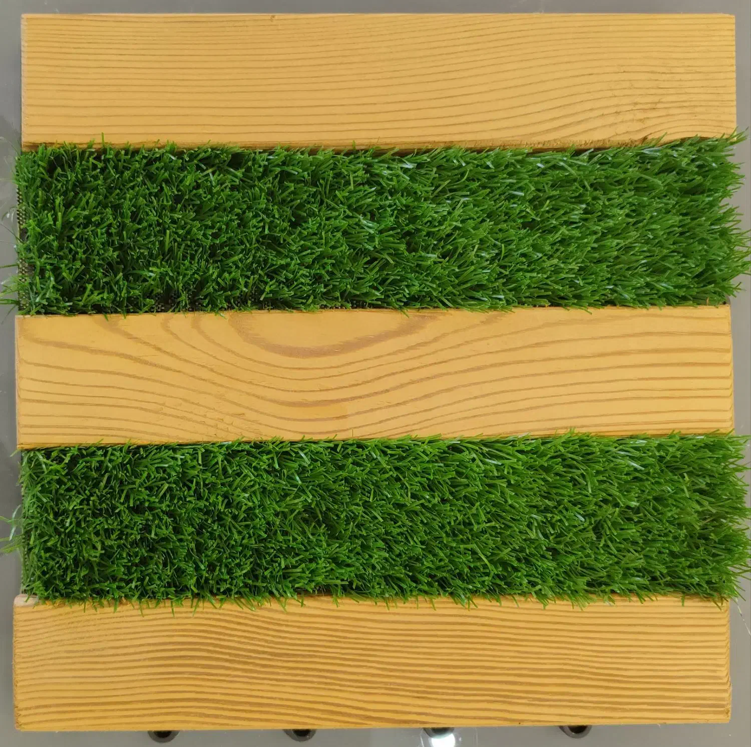 تایل ترکیبی ترمو وود و چمن مصنوعی 30*30|مصالح و تجهیزات ساختمان|اصفهان, تخت فولاد|دیوار