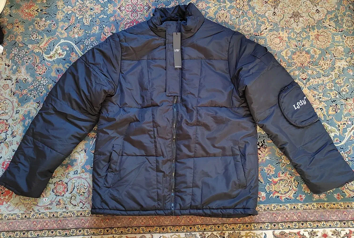 کاپشن lfdy مشکی سایز xl بزرگ|لباس|بهشهر, |دیوار