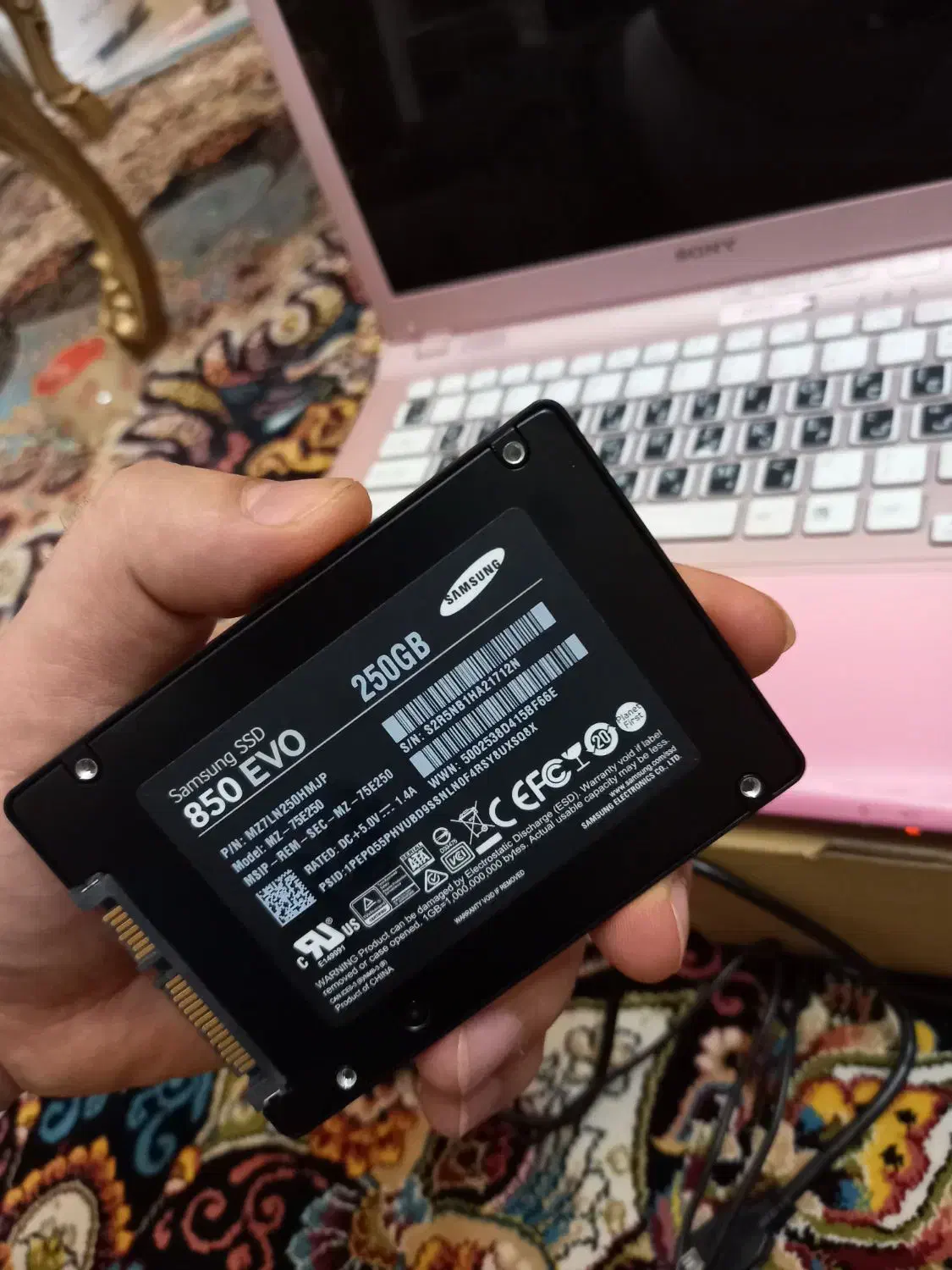 اس اس دی سامسونگ ۲۵۰ گیگ|قطعات و لوازم جانبی رایانه|اسلام‌شهر, مظفریه|دیوار