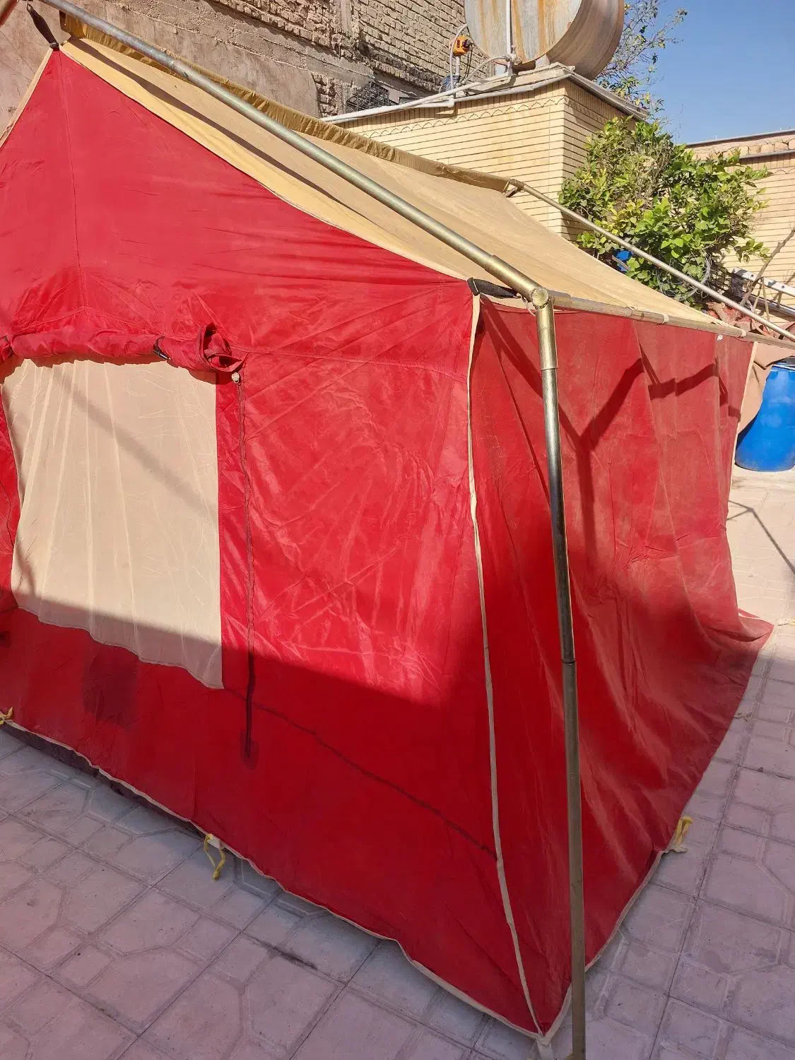 چادر اسکلتی 4نفره دو نیم در سه سبک و کم حجم|کوهنوردی و کمپینگ|شیراز, مسلم|دیوار