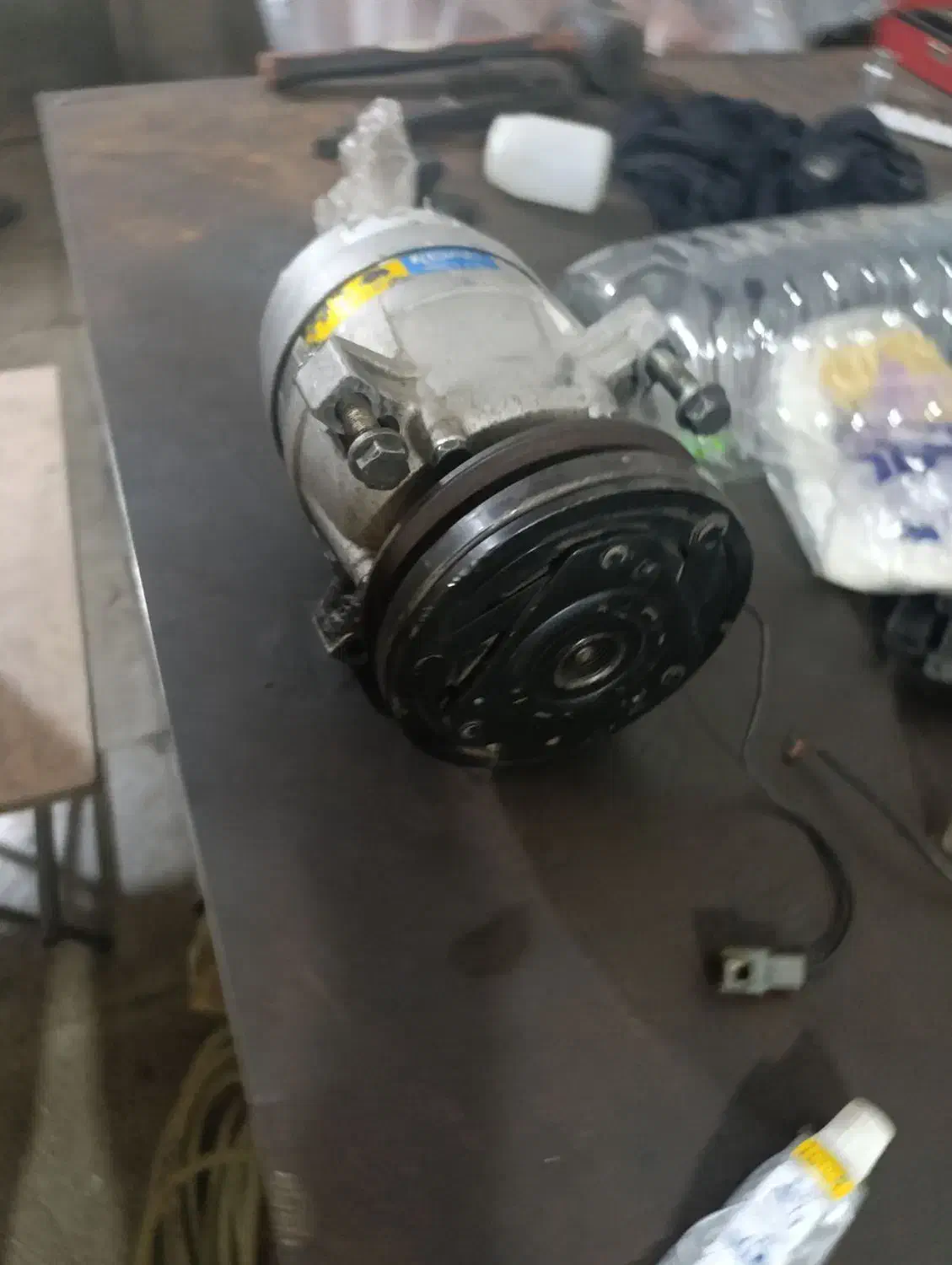 کمپرسور کولر پراید موتور شیشه بالا سمند|قطعات یدکی و لوازم جانبی|گرگان, |دیوار