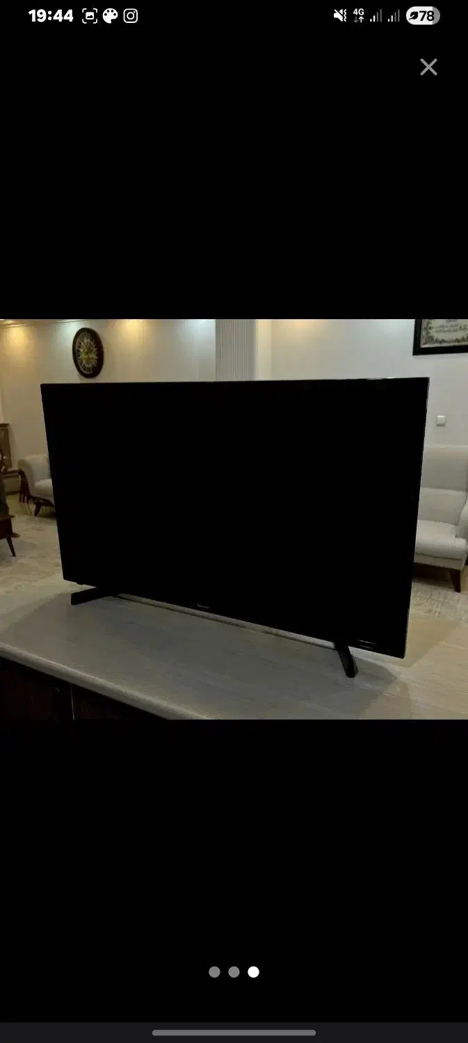 LED 43 اینچ هایسنس|تلویزیون و پروژکتور|سقز, |دیوار