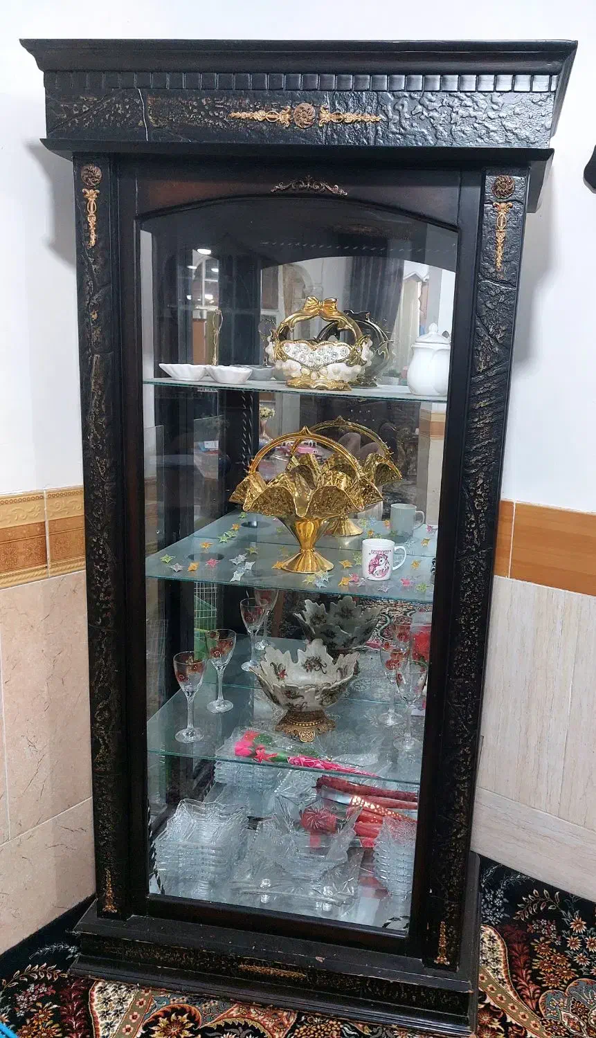 بوفه چوبی|بوفه، ویترین، کنسول|خرمشهر, |دیوار