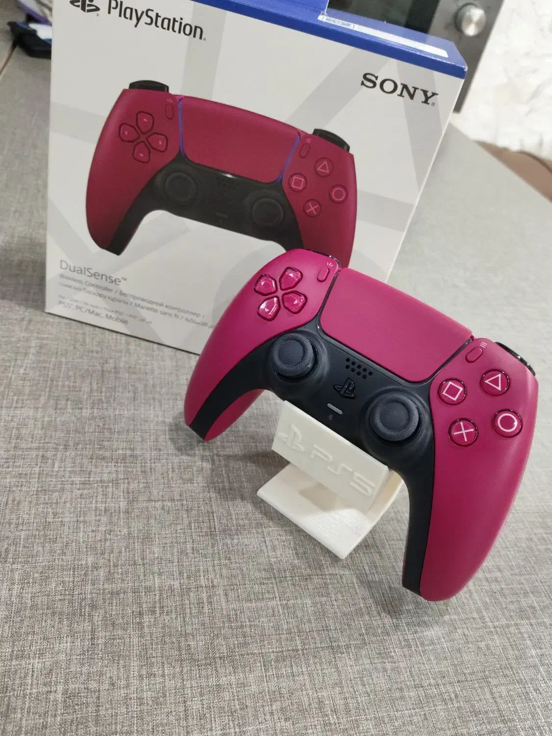 دسته ps5 قرمز در حد آک|کنسول، بازی ویدئویی و آنلاین|اهواز, سخیریه|دیوار