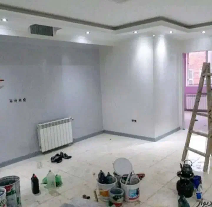 رنگ آمیزی ساختمان|خدمات پیشه و مهارت|اهواز, گلستان|دیوار