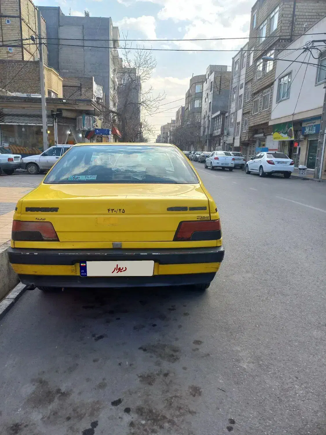 تاکسی پژو۴۰۵ تمیز وبیرنگ|خودرو سواری و وانت|مشهد, ایثار|دیوار